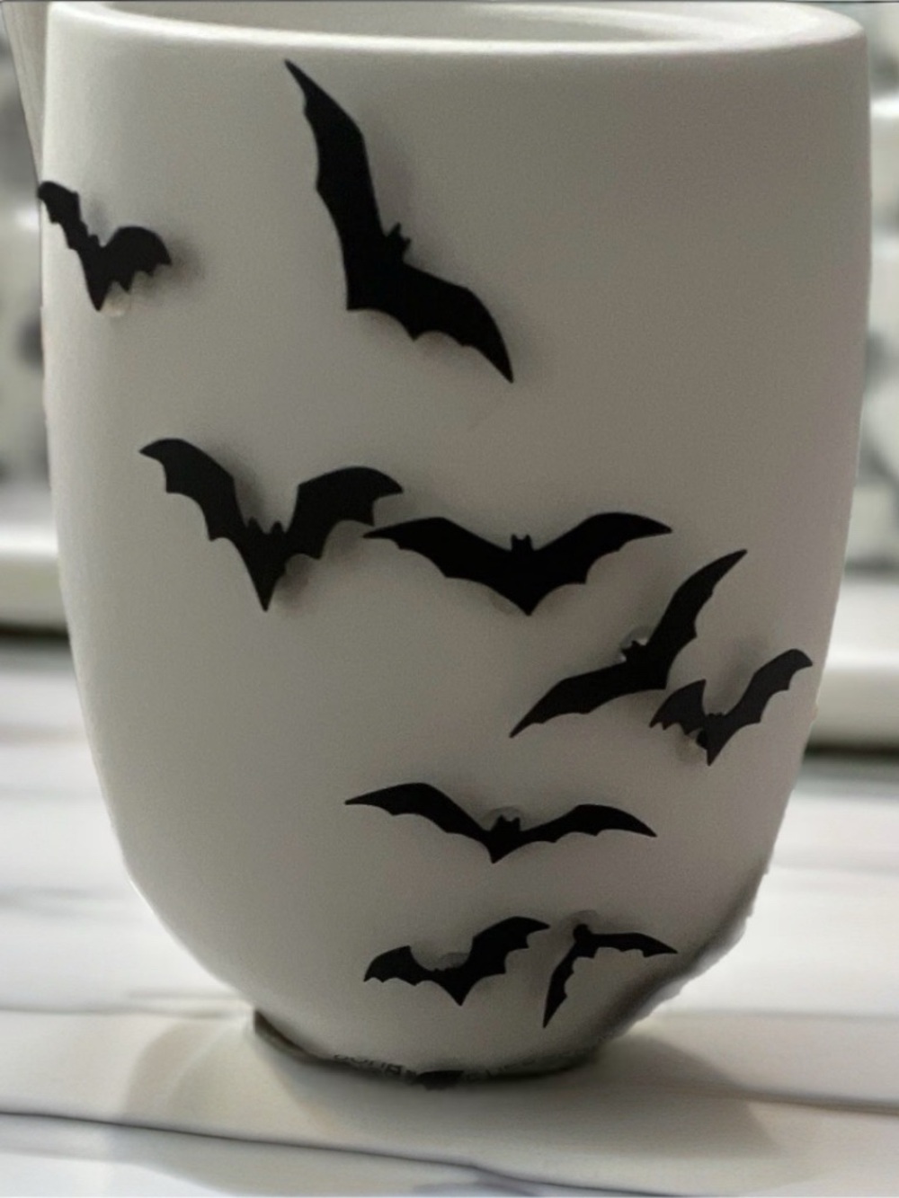 Scentsy Lets Get Batty Halloween Warmer with 3D Black Bat Design